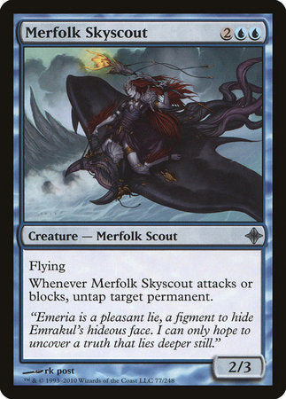 Merfolk Skyscout [Rise of the Eldrazi] | Jomio and Rueliete's Cards and Comics