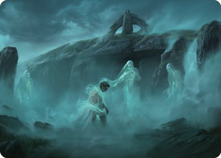 Fog on the Barrow-Downs Art Card [The Lord of the Rings: Tales of Middle-earth Art Series] | Jomio and Rueliete's Cards and Comics