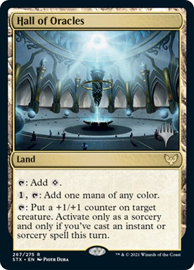 Hall of Oracles (Promo Pack) [Strixhaven: School of Mages Promos] | Jomio and Rueliete's Cards and Comics