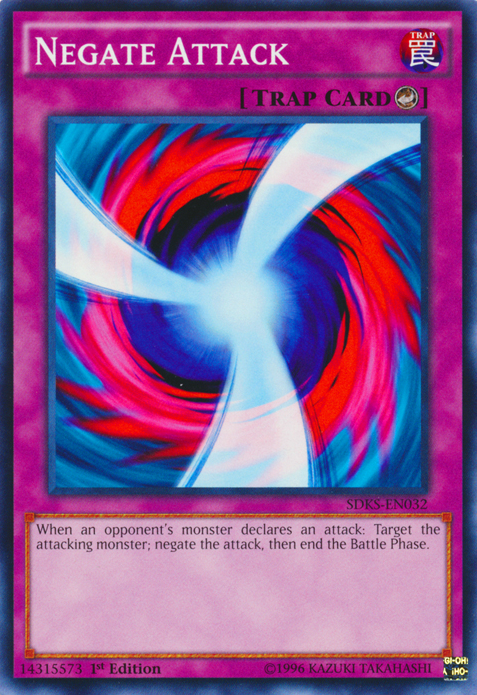 Negate Attack [SDKS-EN032] Common | Jomio and Rueliete's Cards and Comics