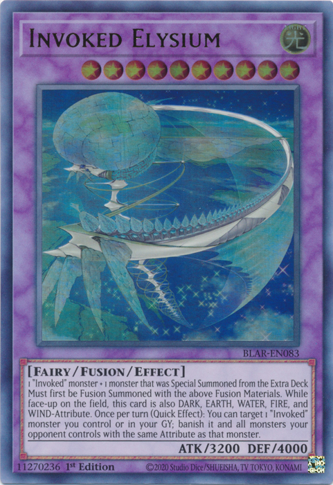Invoked Elysium [BLAR-EN083] Ultra Rare | Jomio and Rueliete's Cards and Comics