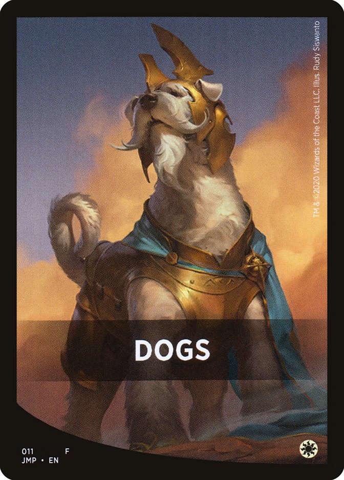 Dogs Theme Card [Jumpstart Front Cards] | Jomio and Rueliete's Cards and Comics