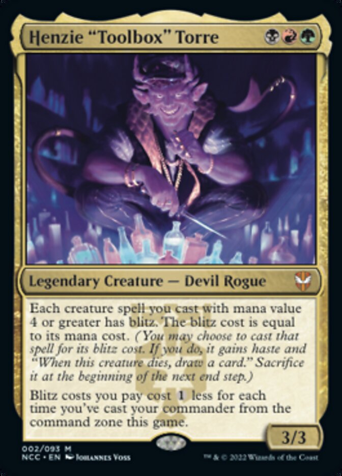 Henzie "Toolbox" Torre [Streets of New Capenna Commander] | Jomio and Rueliete's Cards and Comics