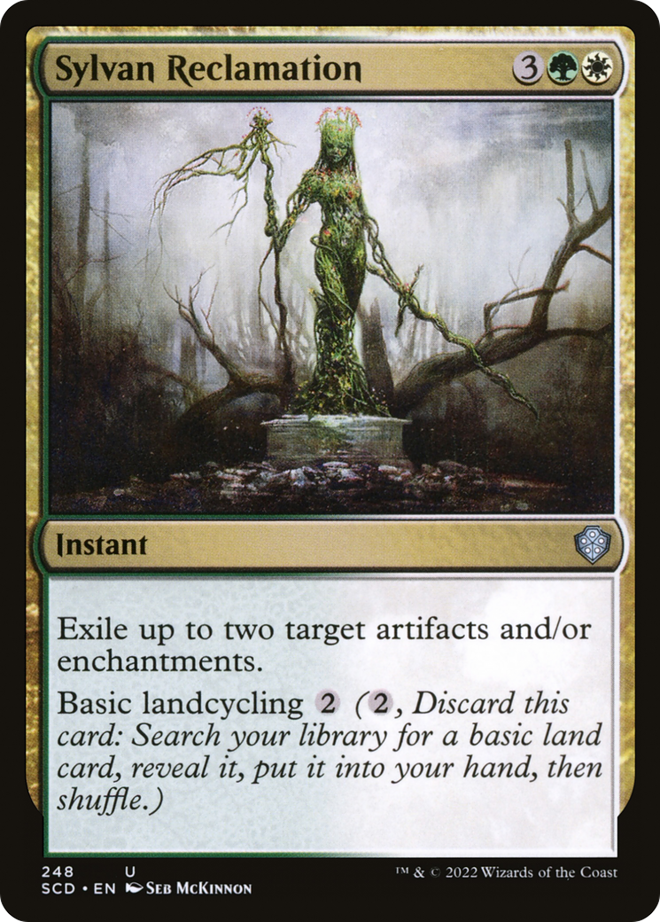 Sylvan Reclamation [Starter Commander Decks] | Jomio and Rueliete's Cards and Comics