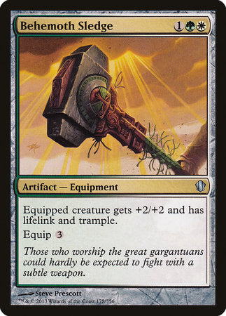 Behemoth Sledge [Commander 2013] | Jomio and Rueliete's Cards and Comics