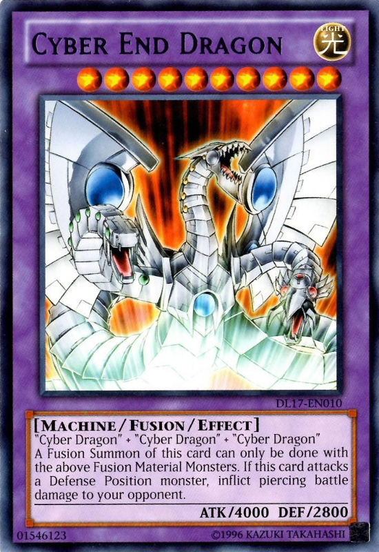 Cyber End Dragon (Purple) [DL17-EN010] Rare | Jomio and Rueliete's Cards and Comics