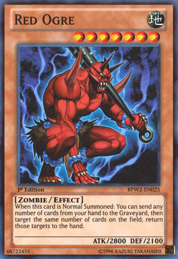 Red Ogre [BPW2-EN025] Super Rare | Jomio and Rueliete's Cards and Comics