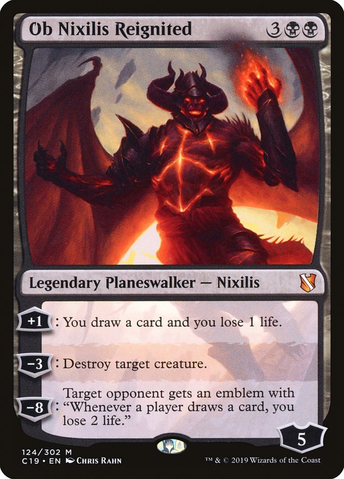 Ob Nixilis Reignited [Commander 2019] | Jomio and Rueliete's Cards and Comics