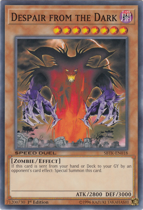 Despair from the Dark [SBTK-EN018] Common | Jomio and Rueliete's Cards and Comics