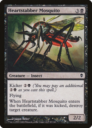 Heartstabber Mosquito [Zendikar] | Jomio and Rueliete's Cards and Comics