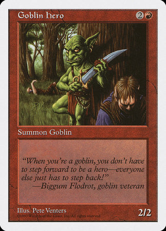 Goblin Hero [Fifth Edition] | Jomio and Rueliete's Cards and Comics