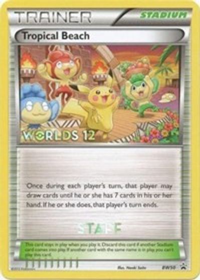 Tropical Beach (BW50) (Staff) [Black & White: Black Star Promos] | Jomio and Rueliete's Cards and Comics