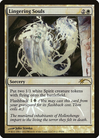 Lingering Souls [Friday Night Magic 2012] | Jomio and Rueliete's Cards and Comics