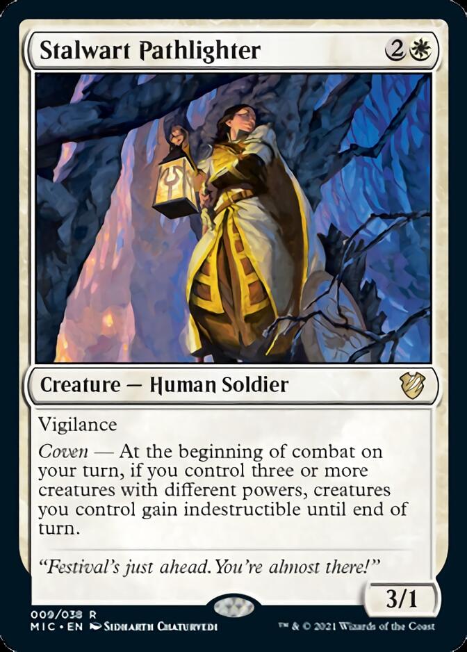 Stalwart Pathlighter [Innistrad: Midnight Hunt Commander] | Jomio and Rueliete's Cards and Comics