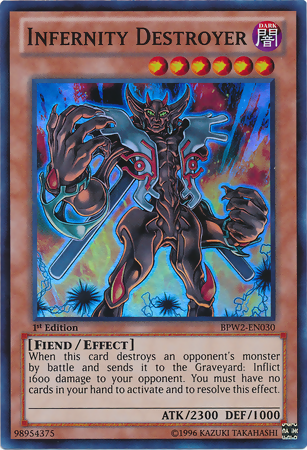 Infernity Destroyer [BPW2-EN030] Super Rare | Jomio and Rueliete's Cards and Comics