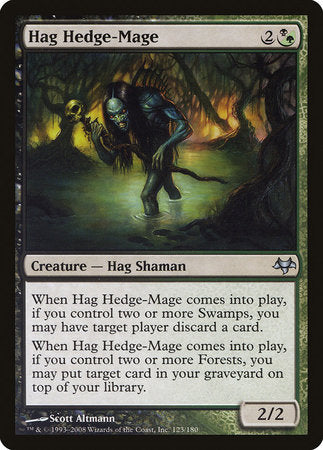 Hag Hedge-Mage [Eventide] | Jomio and Rueliete's Cards and Comics
