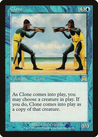 Clone [Onslaught] | Jomio and Rueliete's Cards and Comics