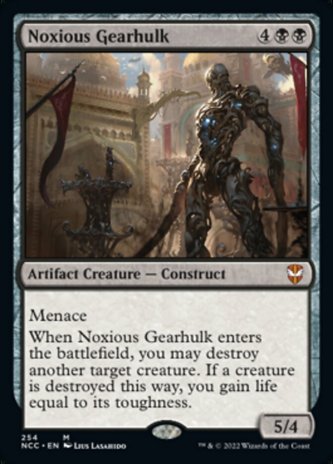 Noxious Gearhulk [Streets of New Capenna Commander] | Jomio and Rueliete's Cards and Comics
