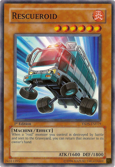 Rescueroid [YSDS-EN019] Common | Jomio and Rueliete's Cards and Comics