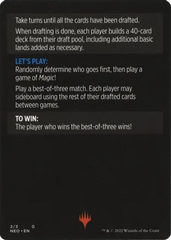 Winchester Draft (Magic Minigame) [Kamigawa: Neon Dynasty Minigame] | Jomio and Rueliete's Cards and Comics
