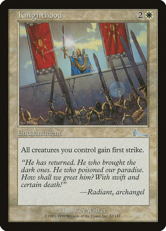 Knighthood [Urza's Legacy] | Jomio and Rueliete's Cards and Comics