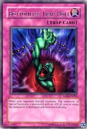 Bottomless Trap Hole [LOD-EN092] Rare | Jomio and Rueliete's Cards and Comics