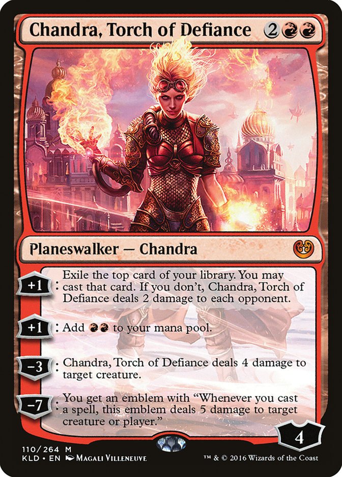 Chandra, Torch of Defiance [Kaladesh] | Jomio and Rueliete's Cards and Comics