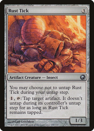 Rust Tick [Scars of Mirrodin] | Jomio and Rueliete's Cards and Comics