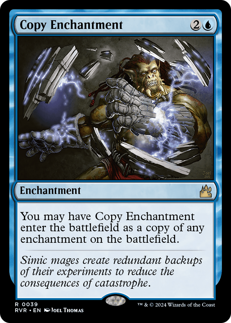 Copy Enchantment [Ravnica Remastered] | Jomio and Rueliete's Cards and Comics