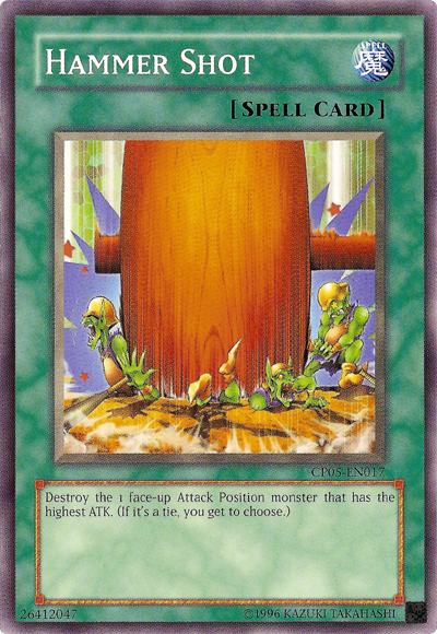 Hammer Shot [CP05-EN017] Common | Jomio and Rueliete's Cards and Comics