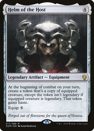 Helm of the Host [Dominaria] | Jomio and Rueliete's Cards and Comics