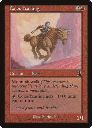 Colos Yearling [Urza's Destiny] | Jomio and Rueliete's Cards and Comics