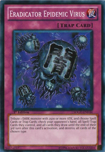 Eradicator Epidemic Virus [SDGU-EN034] Common | Jomio and Rueliete's Cards and Comics
