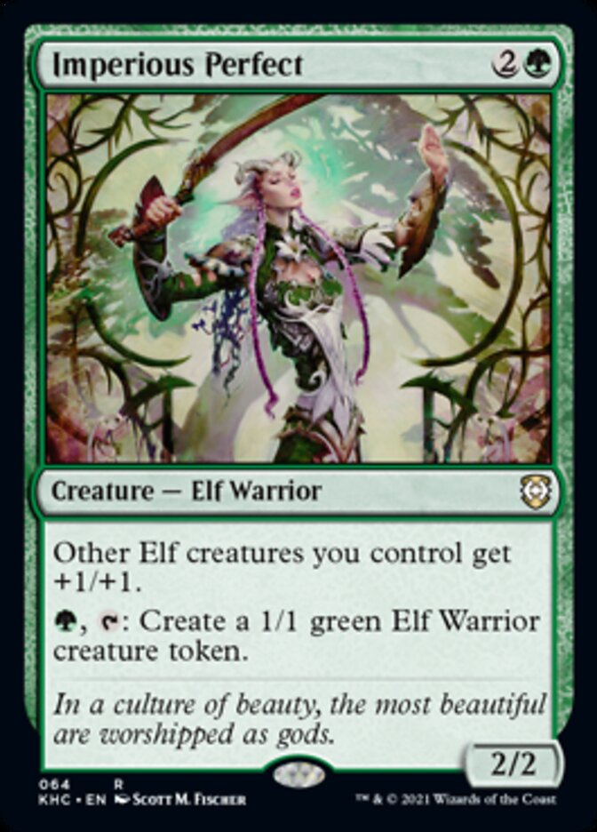 Imperious Perfect [Kaldheim Commander] | Jomio and Rueliete's Cards and Comics