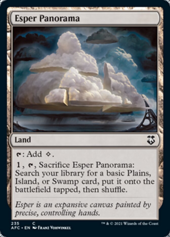 Esper Panorama [Dungeons & Dragons: Adventures in the Forgotten Realms Commander] | Jomio and Rueliete's Cards and Comics