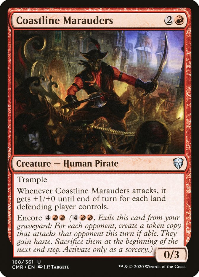 Coastline Marauders [Commander Legends] | Jomio and Rueliete's Cards and Comics