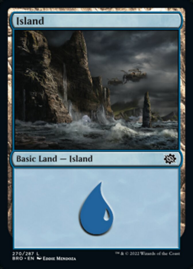 Island (270) [The Brothers' War] | Jomio and Rueliete's Cards and Comics