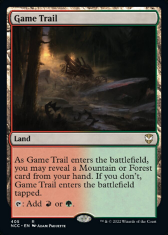 Game Trail [Streets of New Capenna Commander] | Jomio and Rueliete's Cards and Comics