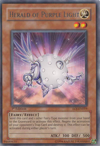 Herald of Purple Light [EOJ-EN019] Rare | Jomio and Rueliete's Cards and Comics