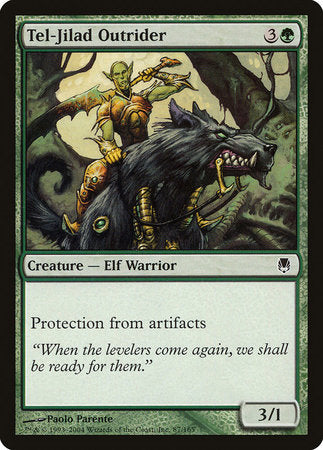 Tel-Jilad Outrider [Darksteel] | Jomio and Rueliete's Cards and Comics
