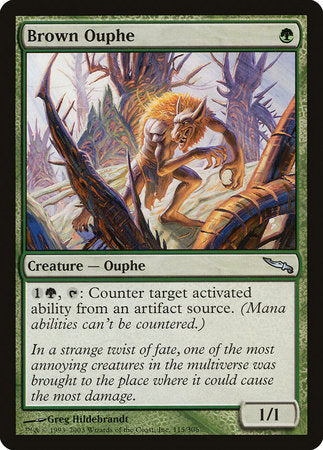 Brown Ouphe [Mirrodin] | Jomio and Rueliete's Cards and Comics