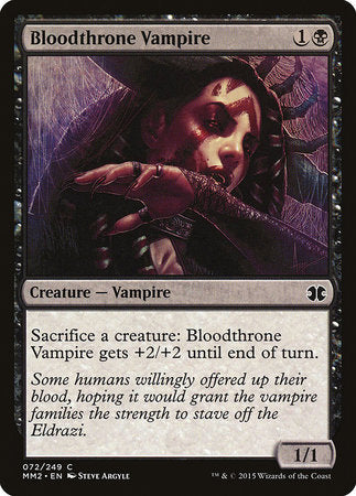 Bloodthrone Vampire [Modern Masters 2015] | Jomio and Rueliete's Cards and Comics