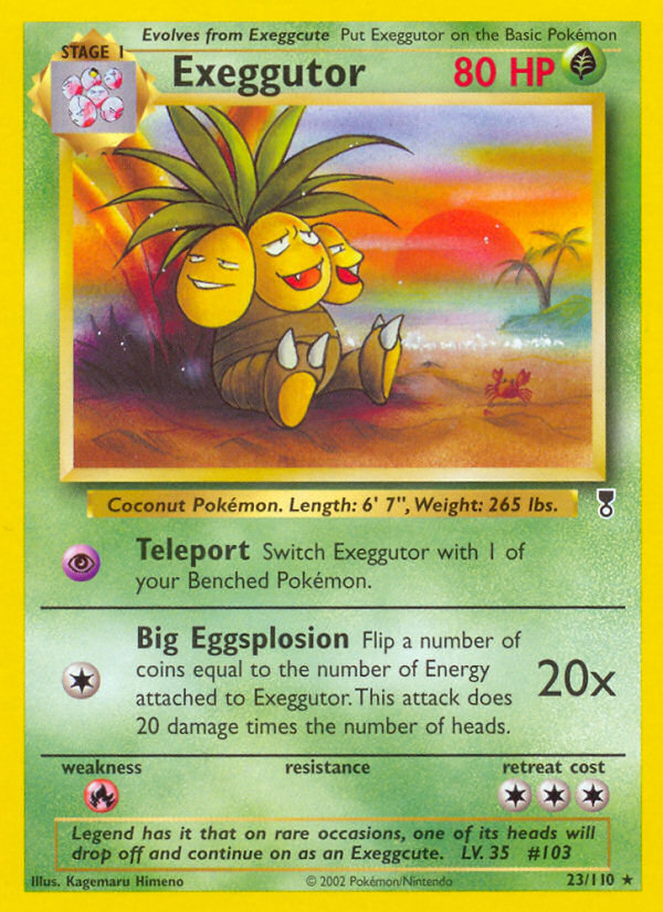 Exeggutor (23/110) [Legendary Collection] | Jomio and Rueliete's Cards and Comics