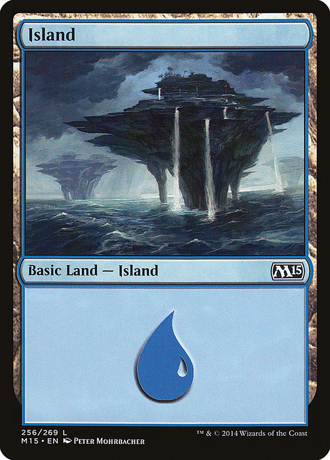Island (256) [Magic 2015] | Jomio and Rueliete's Cards and Comics