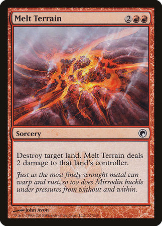 Melt Terrain [Scars of Mirrodin] | Jomio and Rueliete's Cards and Comics