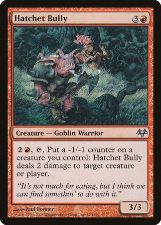 Hatchet Bully [Eventide] | Jomio and Rueliete's Cards and Comics