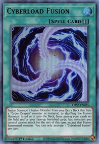 Cyberload Fusion (Green) [LDS2-EN035] Ultra Rare | Jomio and Rueliete's Cards and Comics