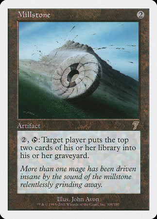 Millstone [Seventh Edition] | Jomio and Rueliete's Cards and Comics
