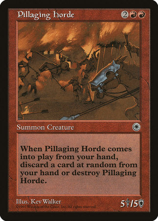 Pillaging Horde [Portal] | Jomio and Rueliete's Cards and Comics