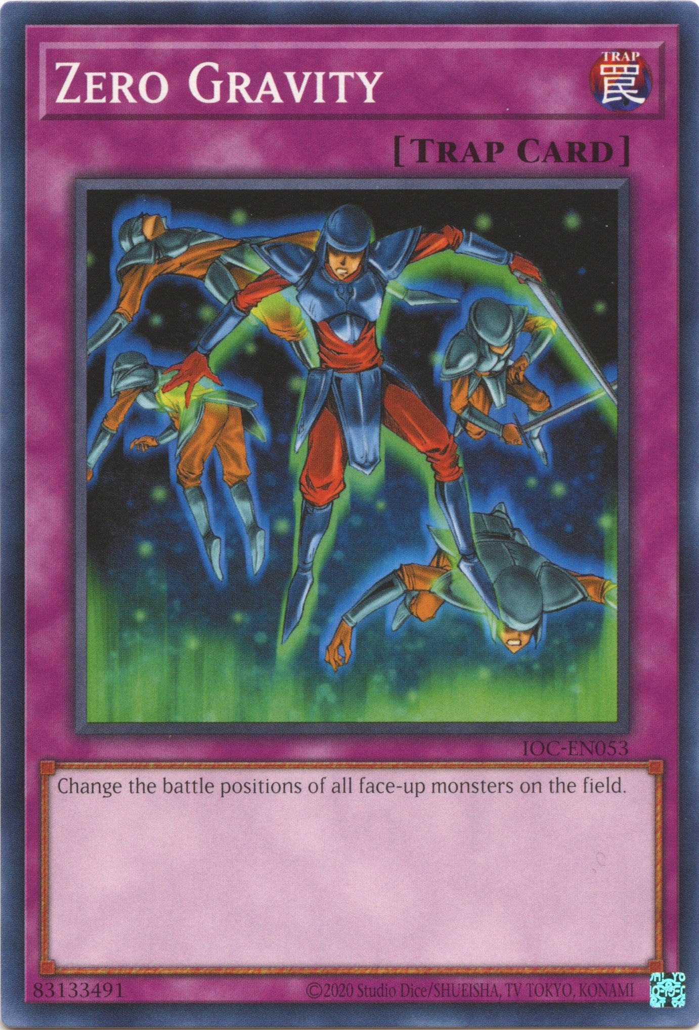Zero Gravity (25th Anniversary) [IOC-EN053] Common | Jomio and Rueliete's Cards and Comics